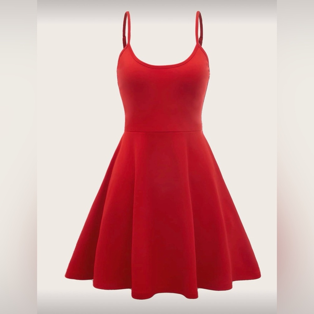 SHEIN Red Mini Dress